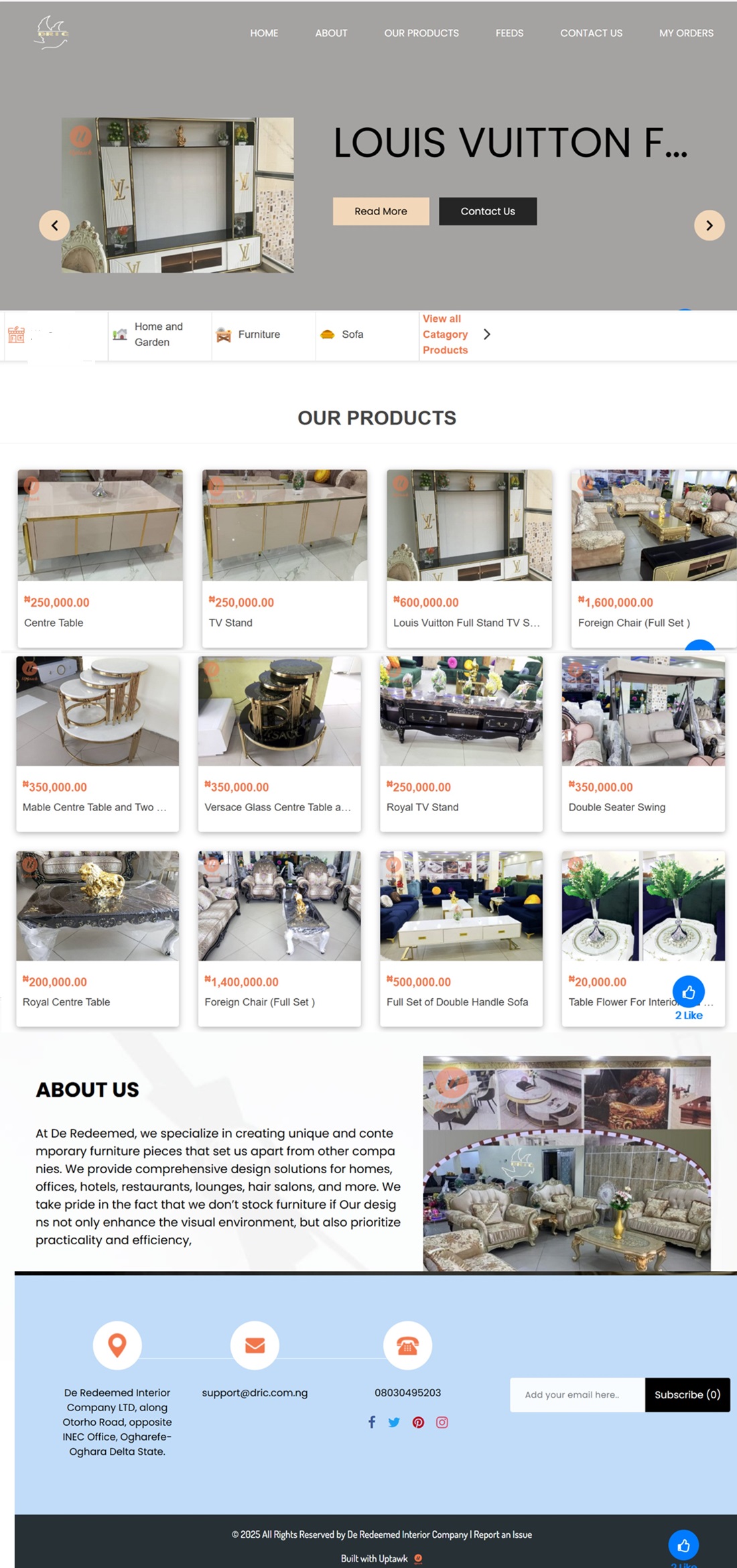 How De Redeemed Interior Transformed Into a Digital Powerhouse with UpTawk